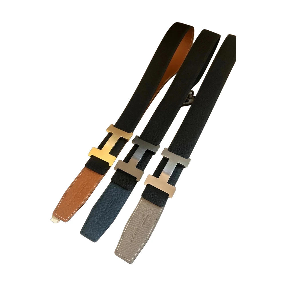 Hermes Constance H Buckle Reversible Belt