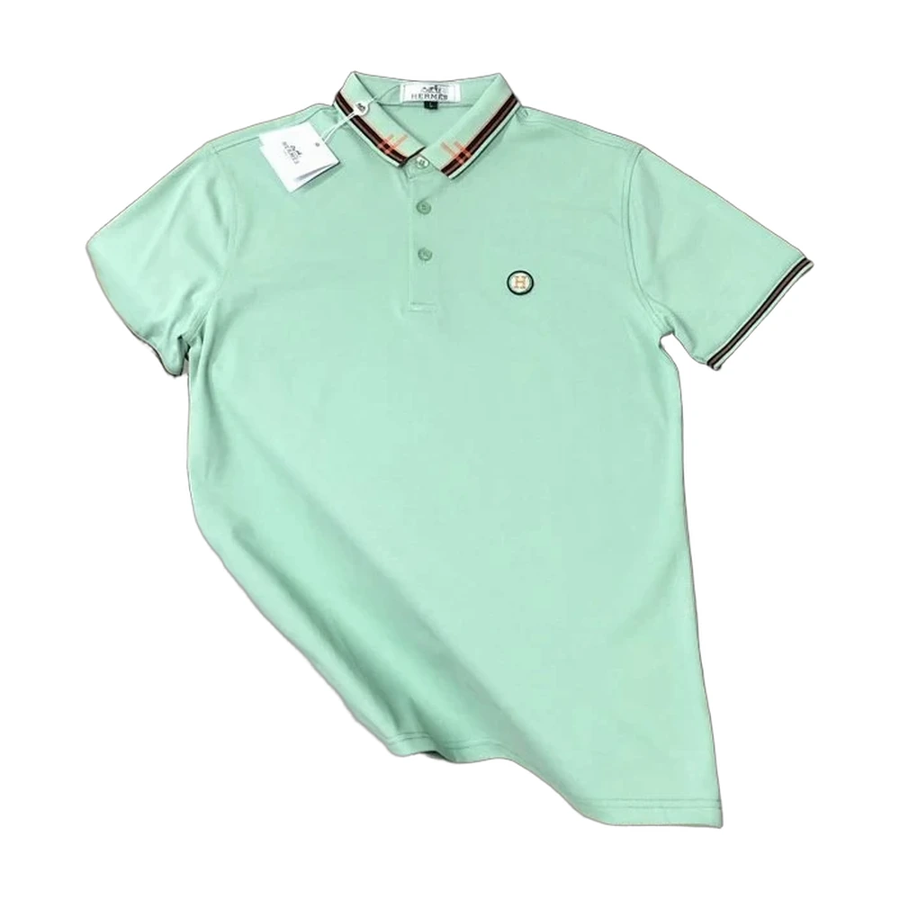 Designer Embroidered Logo Polo Shirt