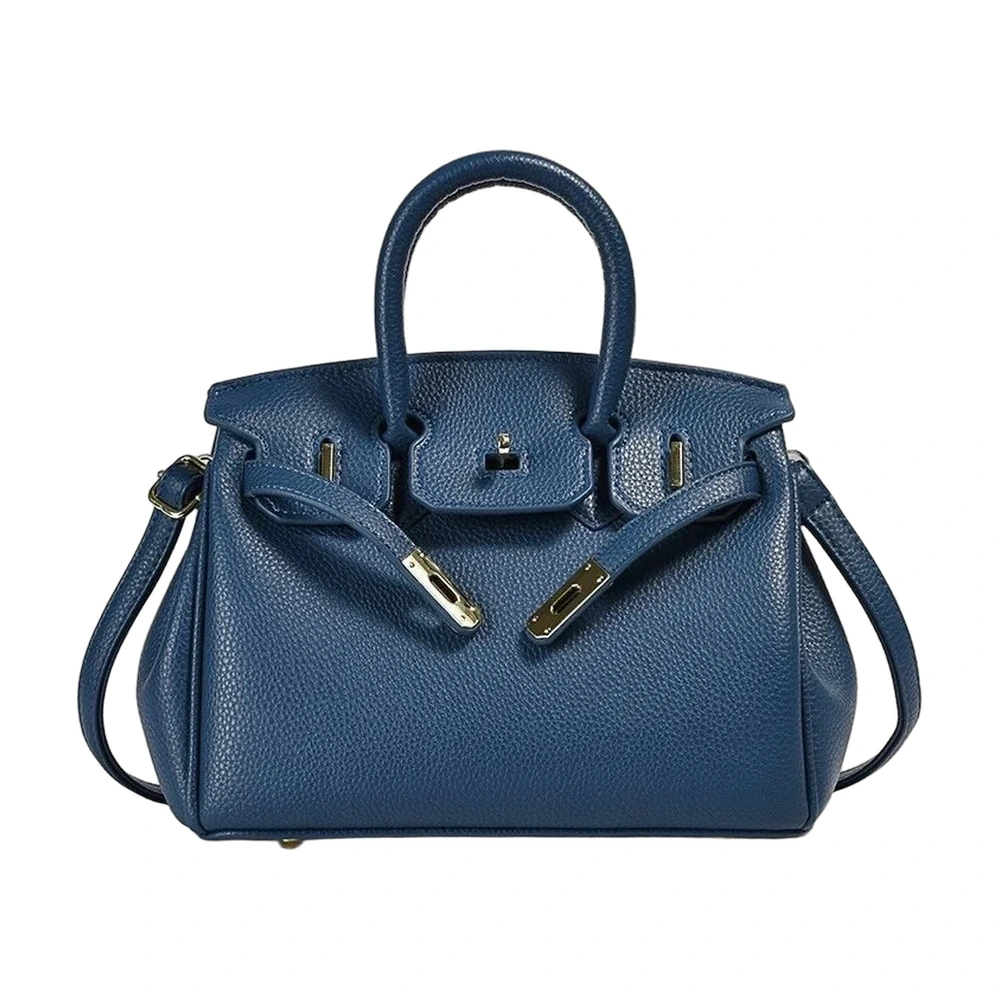 Hermes Birkin-Style Mini Leather Tote Bag