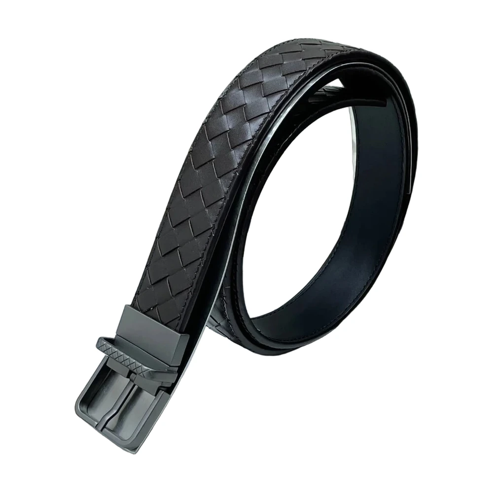 Bottega Veneta Intrecciato Leather Belt