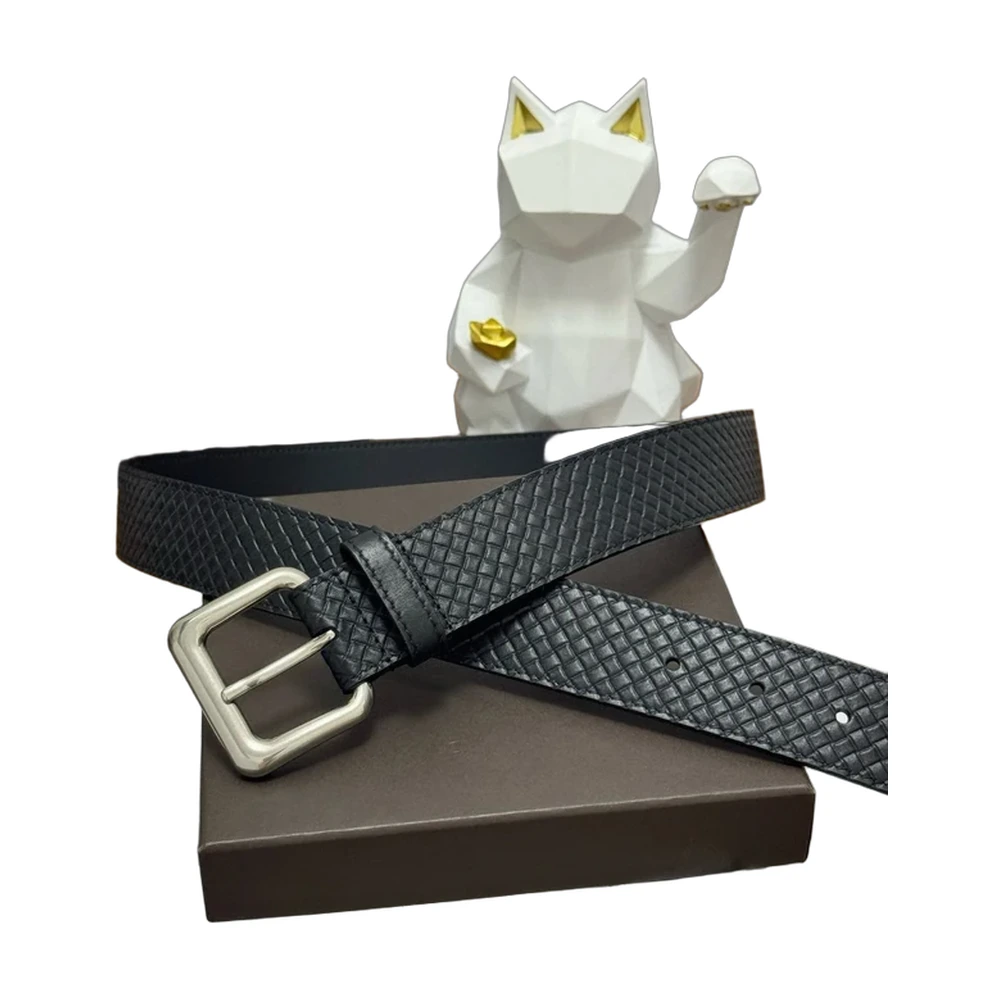 Bottega Veneta Intrecciato Leather Belt