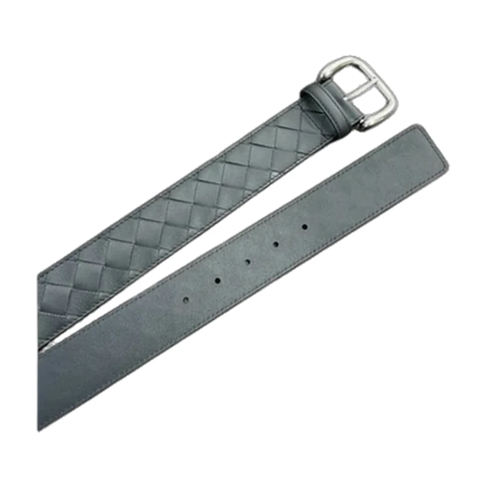 Bottega Veneta Intrecciato Woven Leather Belt