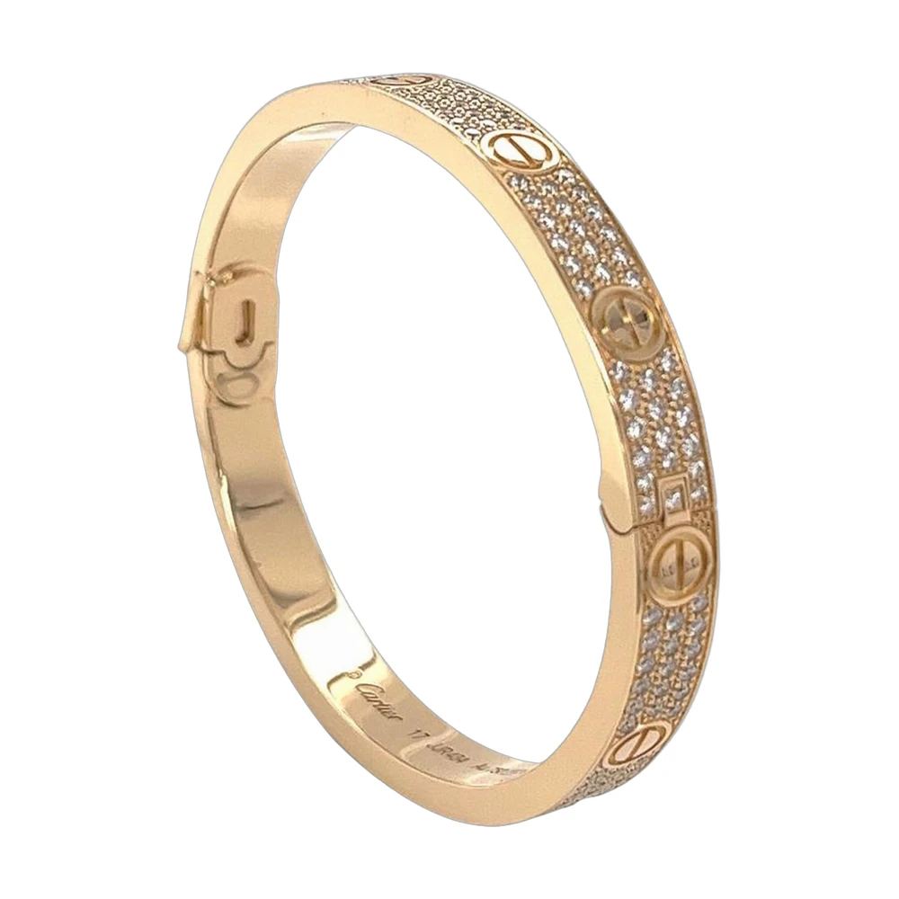 Cartier Love Bracelet Pave