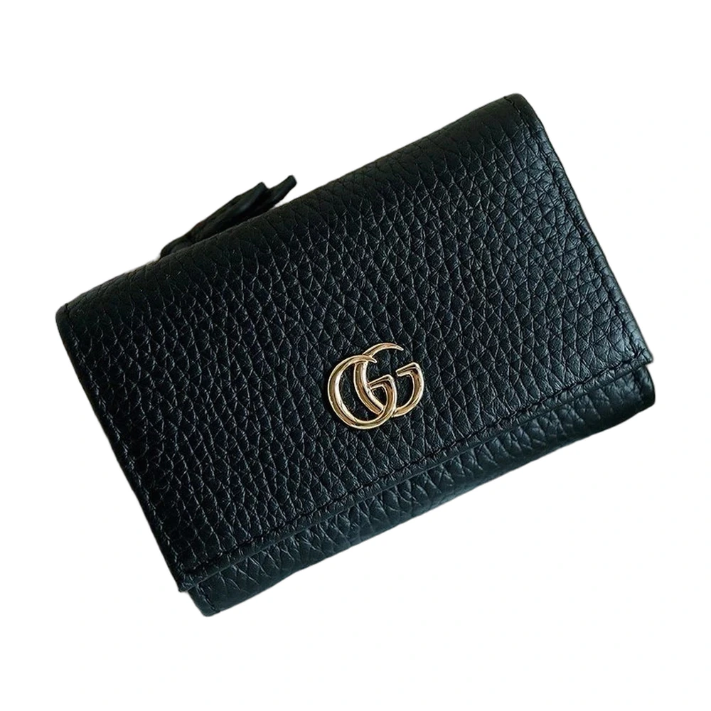 Gucci GG Marmont Leather Wallet Black