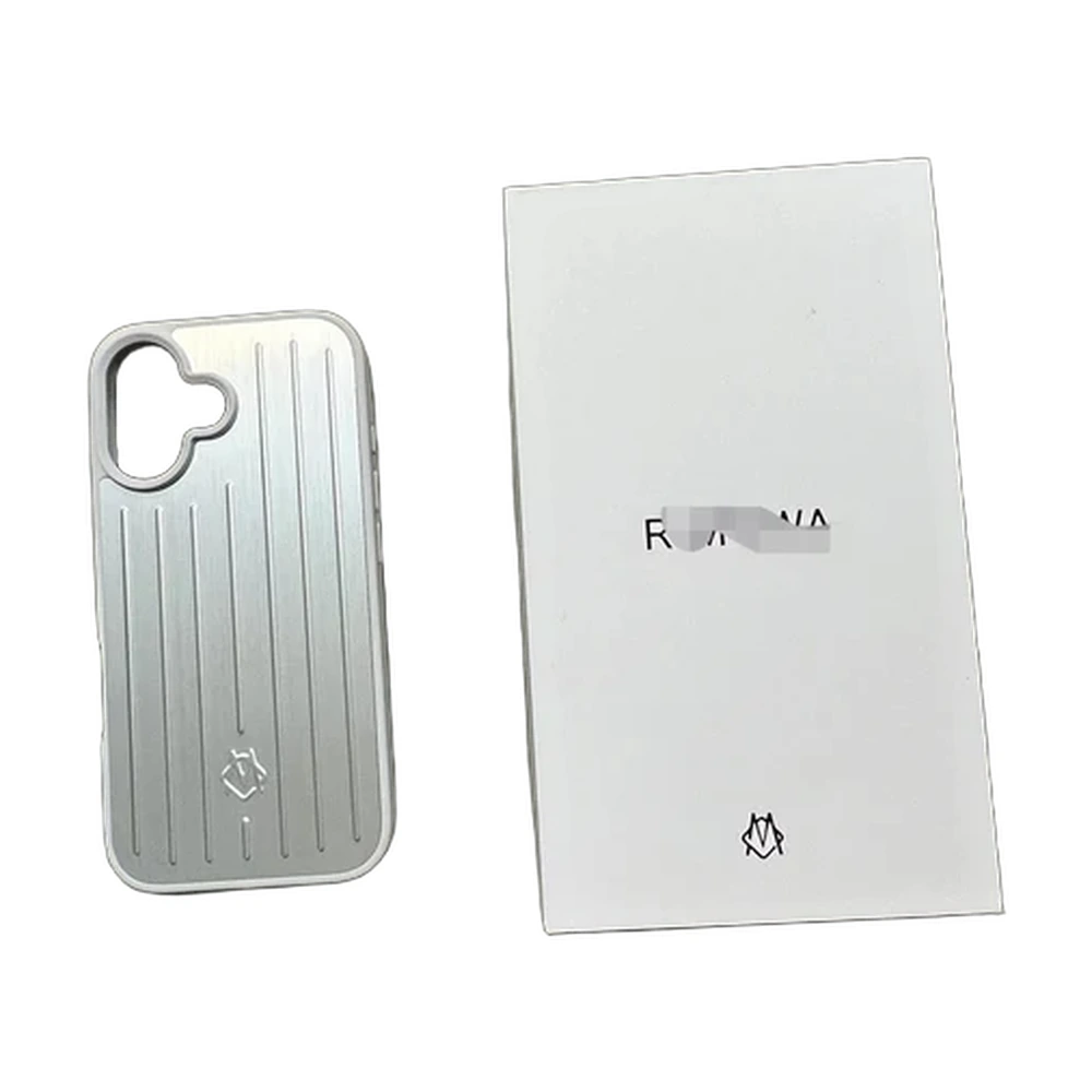 Rimowa Grooved Aluminum iPhone Case