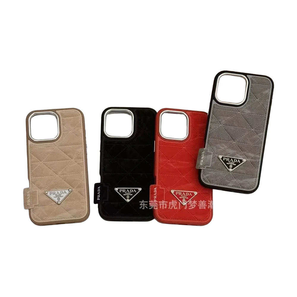 Prada Saffiano Quilted Iphone Case