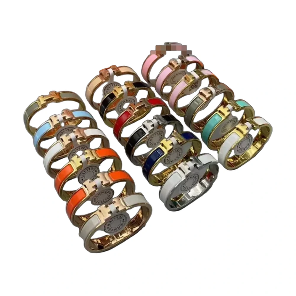 Hermès Clic H Bracelets Set — Assorted Colors