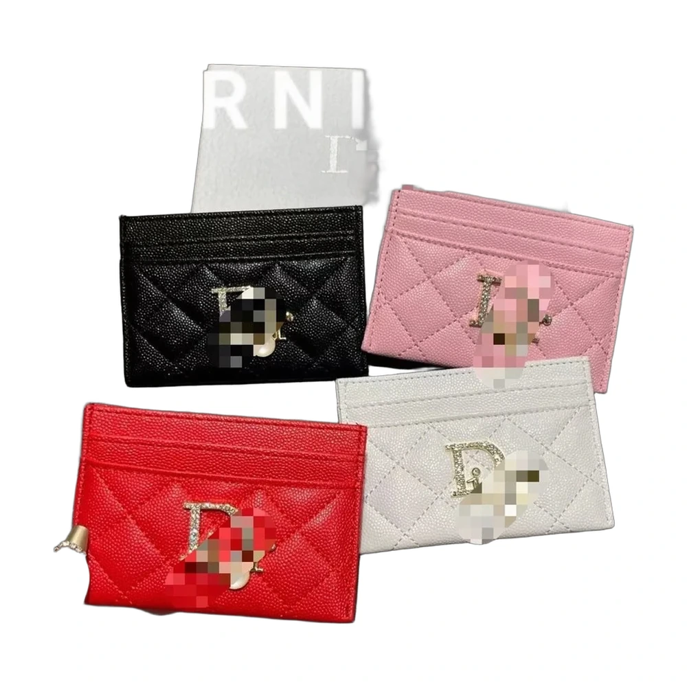 Dior Caviar Card Holder