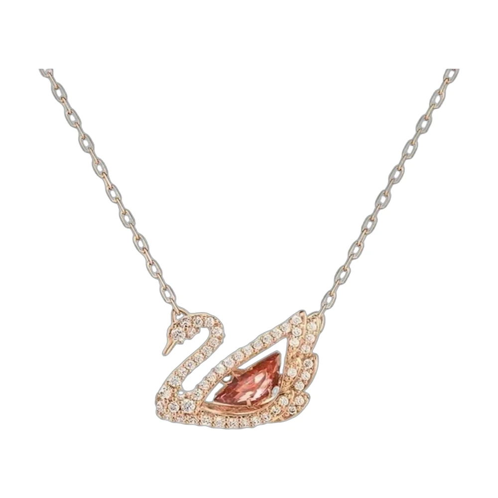 Swarovski Dancing Swan Pendant Necklace