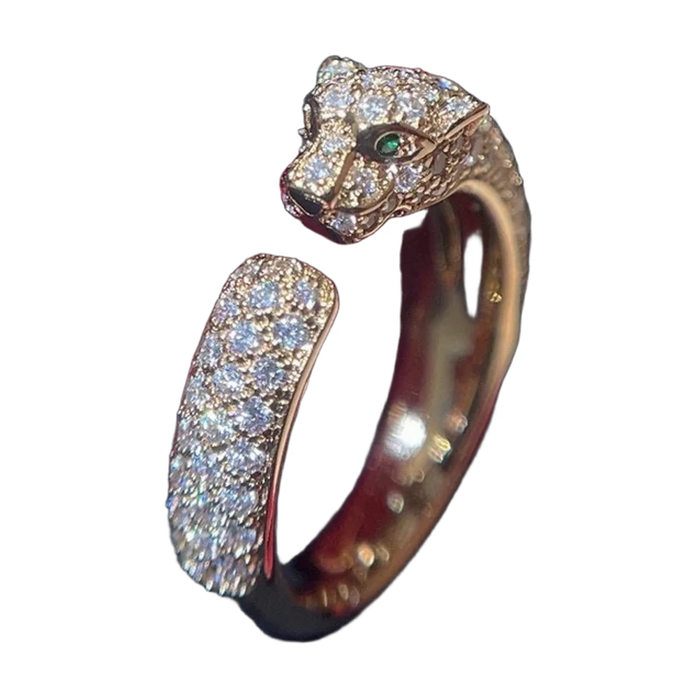 Cartier Panthere Pave Diamond Ring