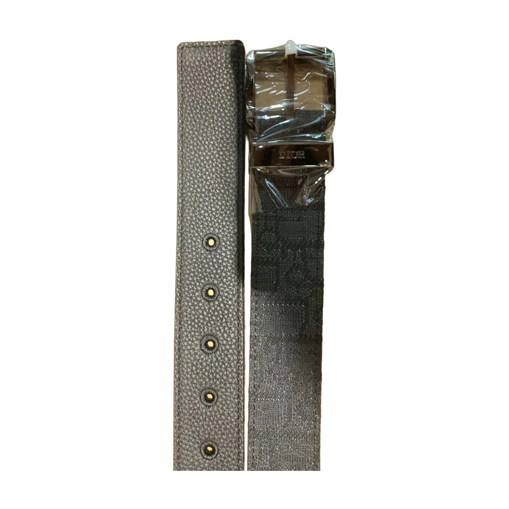 Dior Oblique Reversible Belt