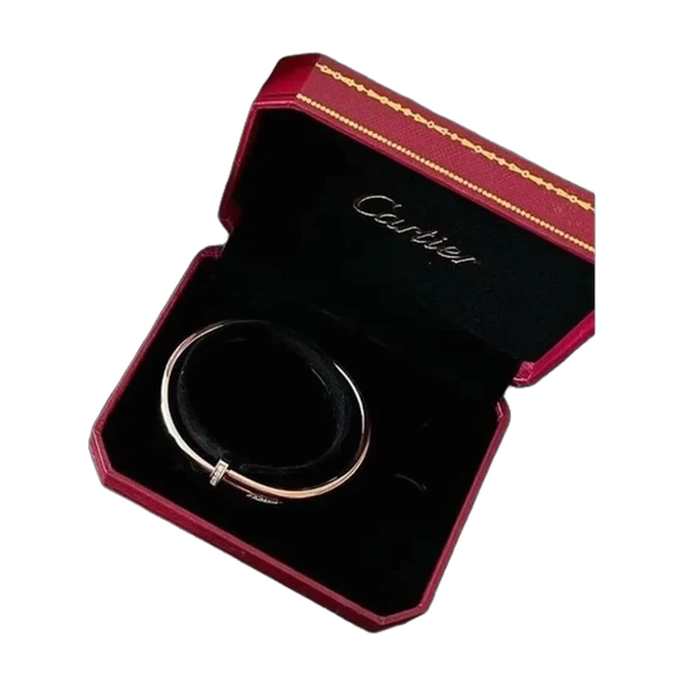 Cartier Juste Un Clou Diamond Pave Nail Bracelet