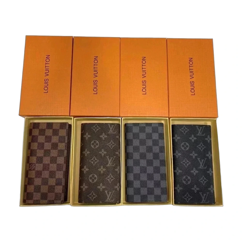 Louis Vuitton Brazza Long Wallet Damier & Monogram