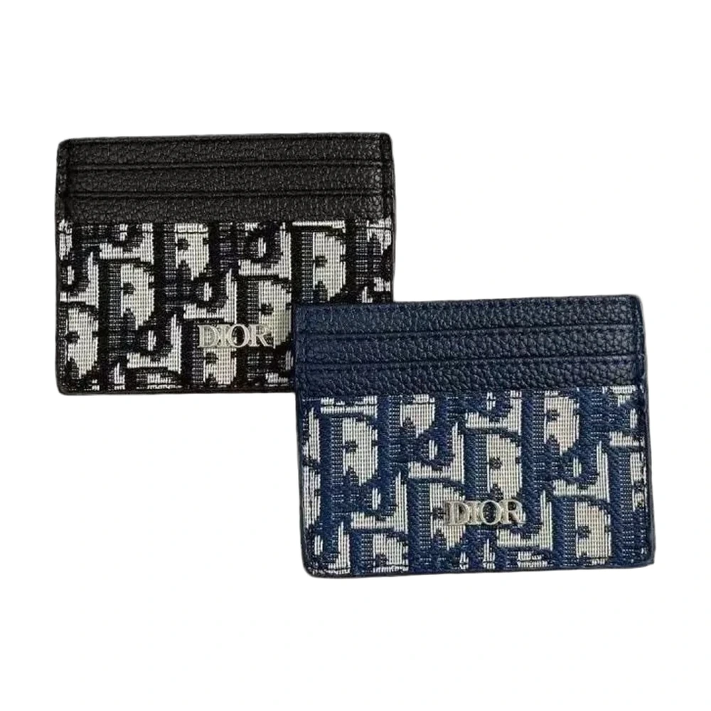 Dior Oblique Jacquard Card Holder