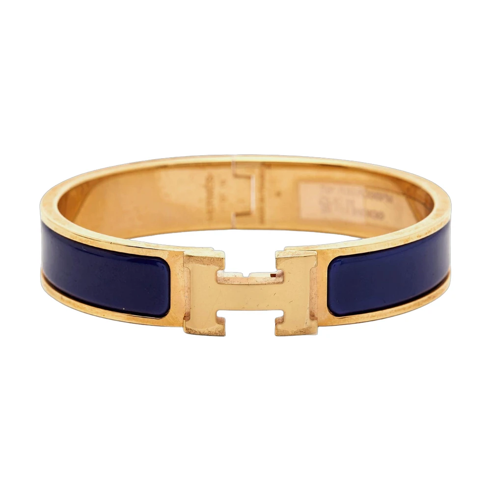 Hermes Clic H Enamel Bracelet