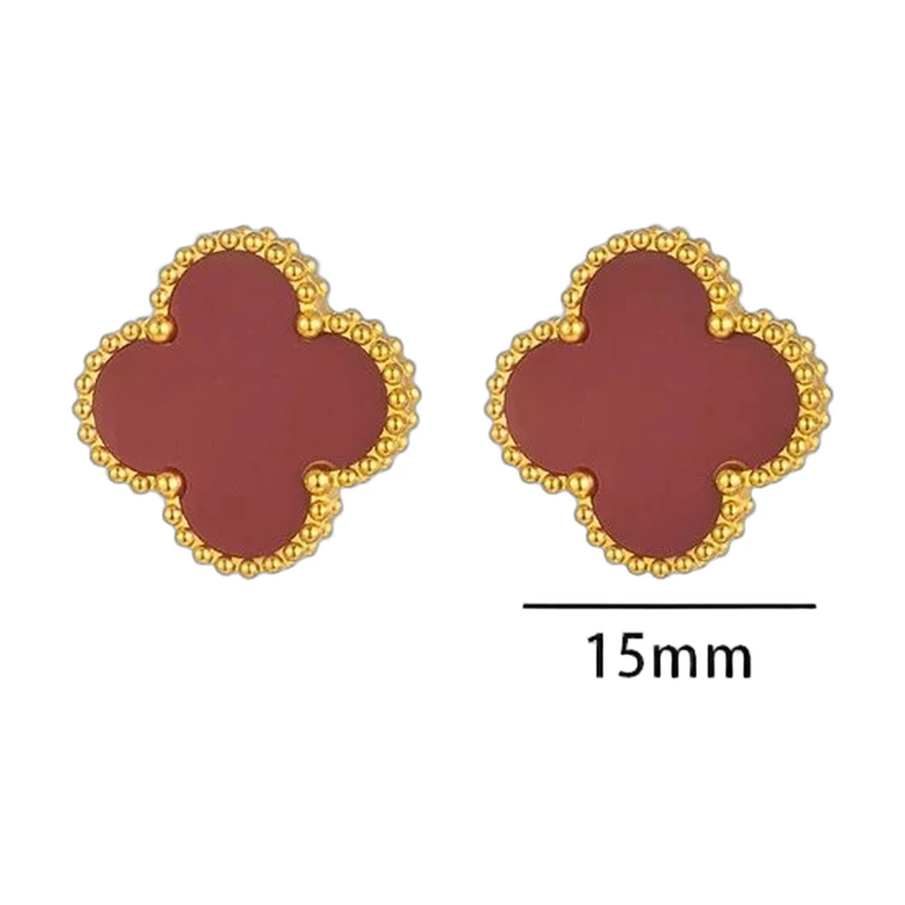 Van Cleef Arpels Sweet Alhambra Stud Earrings