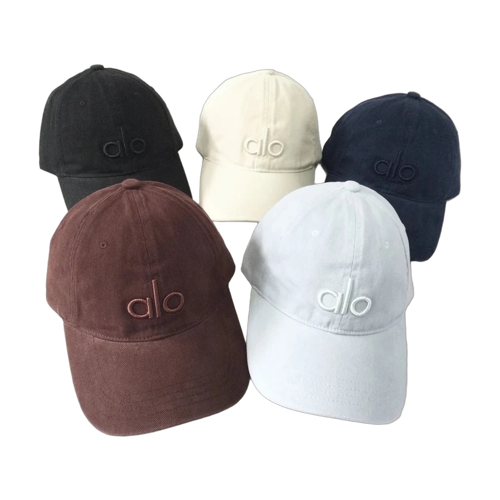 Alo Yoga Embroidered Logo Dad Cap