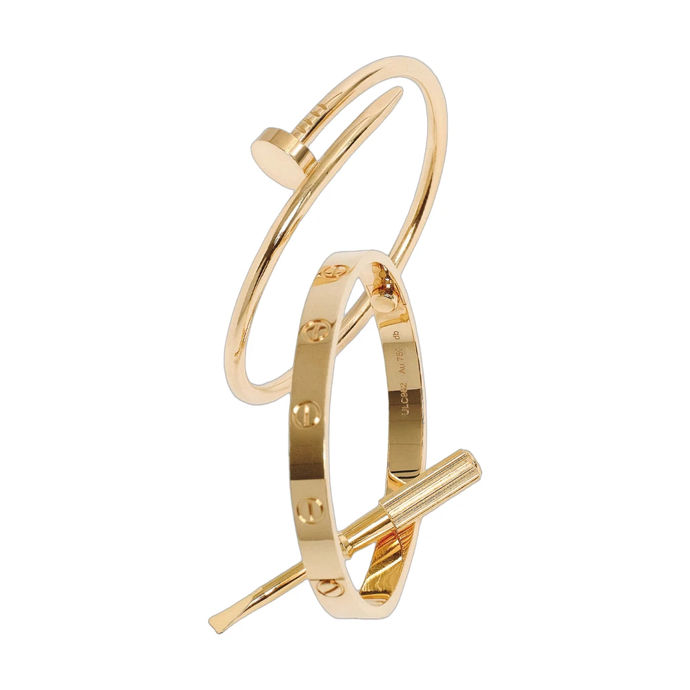 Cartier Love and Juste un Clou Bracelet Assortment