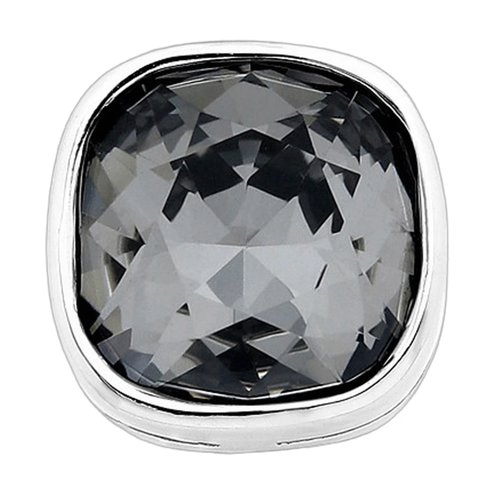 Swarovski Crystal Stud Earrings Silver