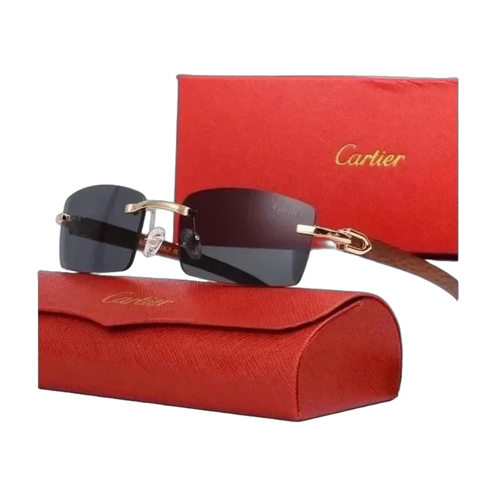 Cartier C Decor Rimless Sunglasses (Assortment)