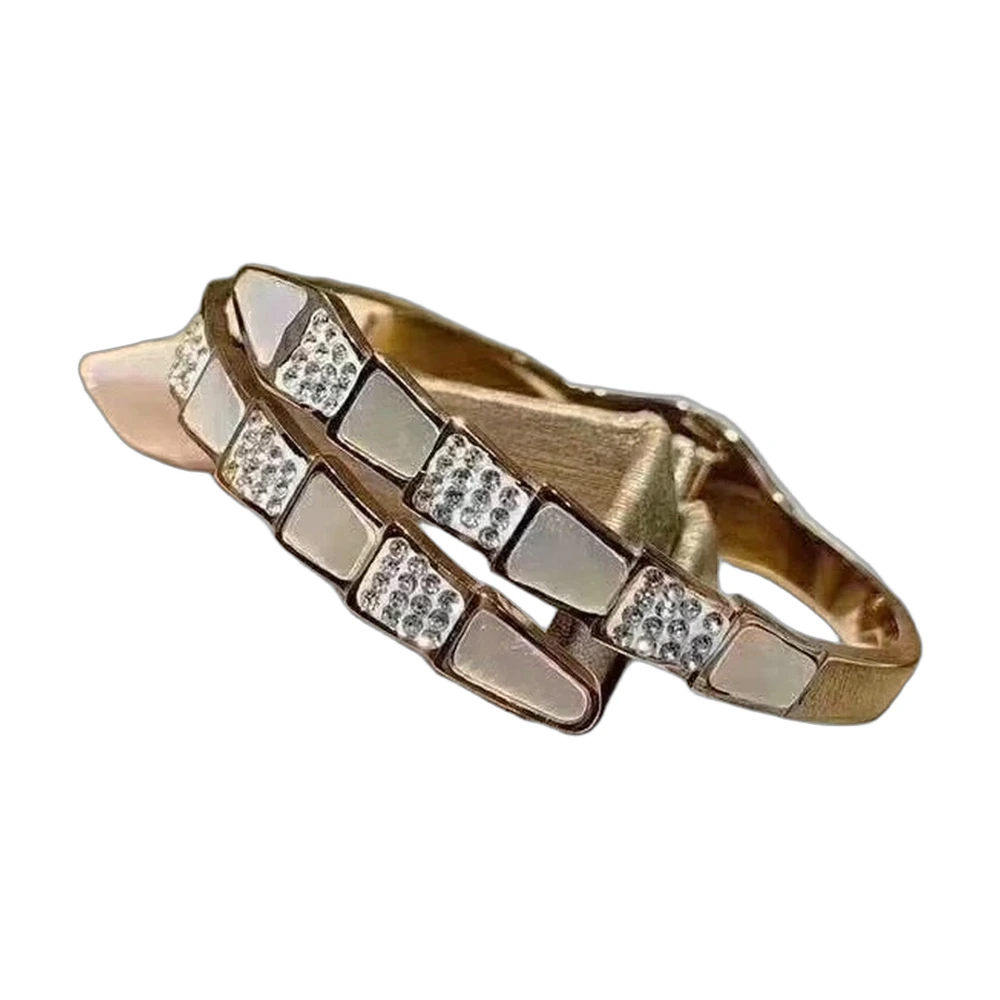 Bulgari Serpenti Viper Bracelet Mother of