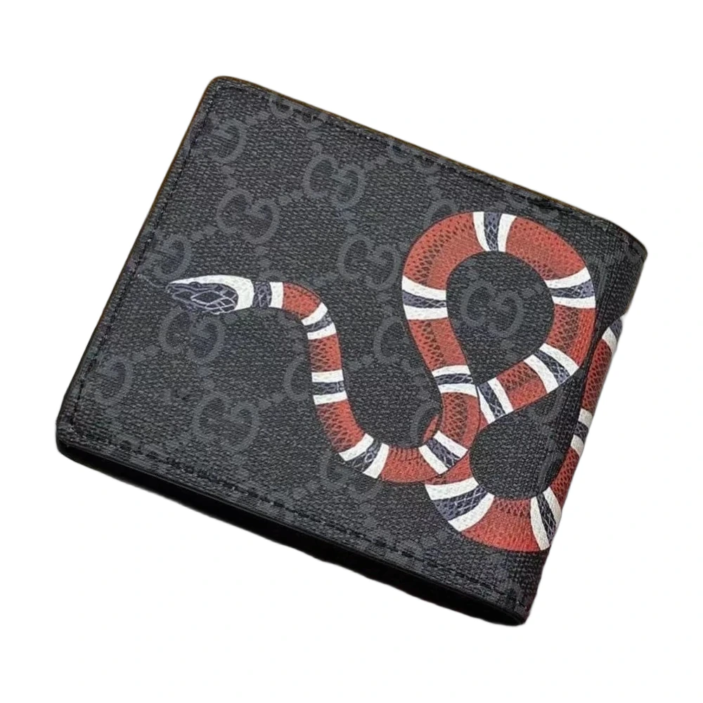 Gucci GG Supreme Kingsnake Bifold Wallet