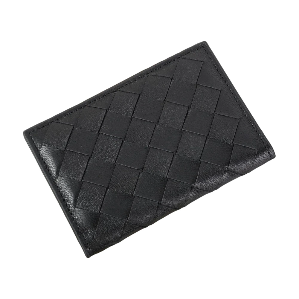 Bottega Veneta Intrecciato Woven Card Holder