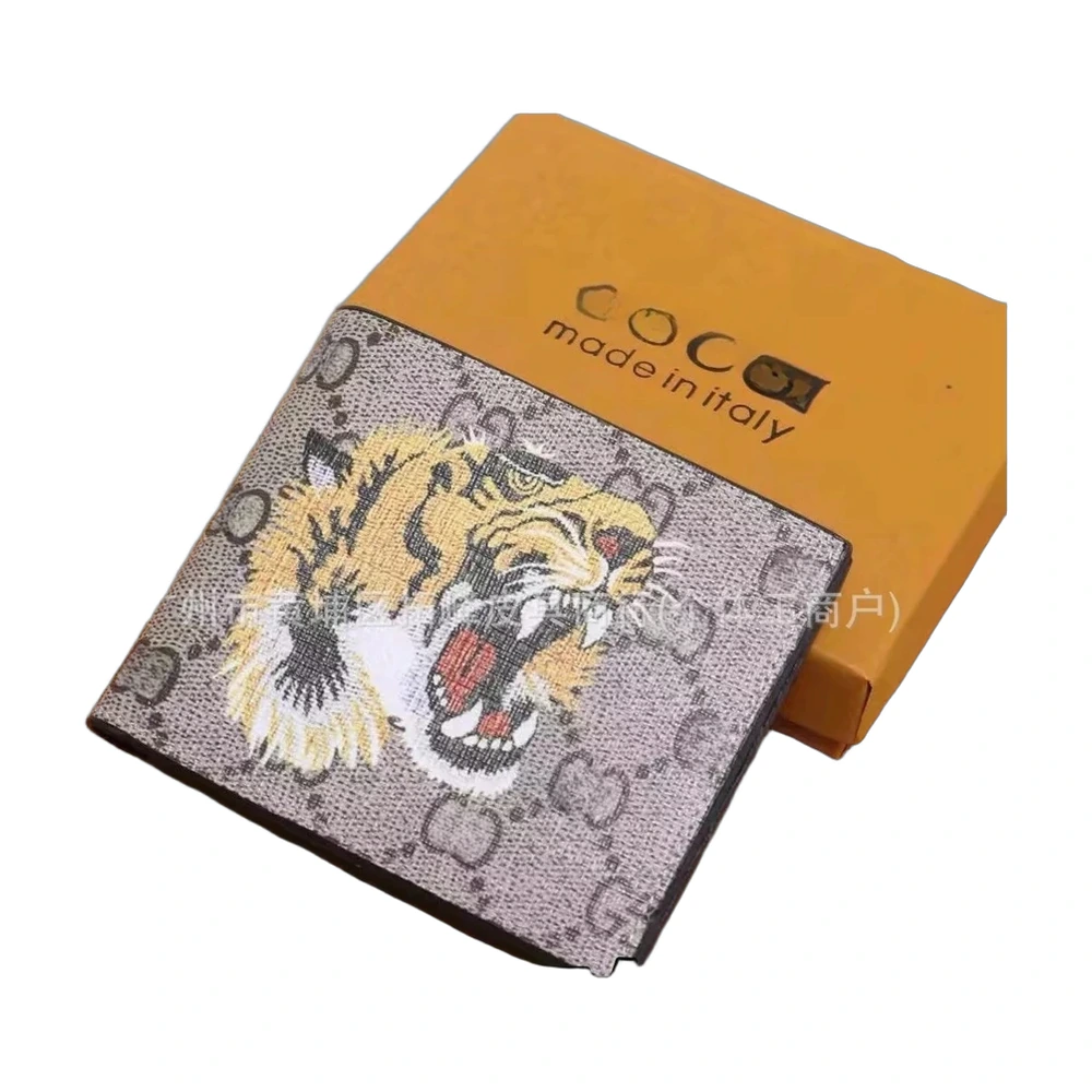 Gucci GG Supreme Tiger Bifold Wallet