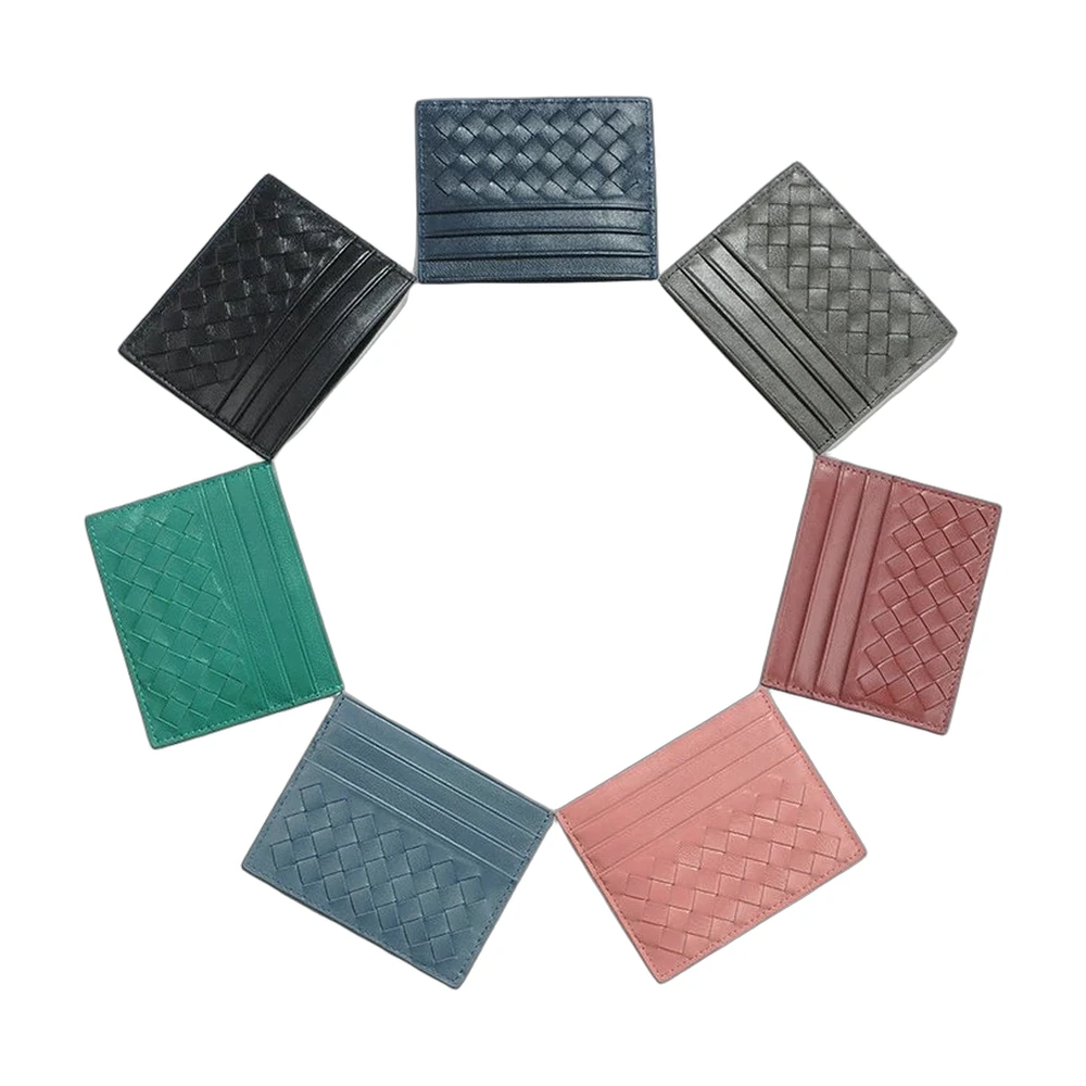 Bottega Veneta Intrecciato Woven Card Holder