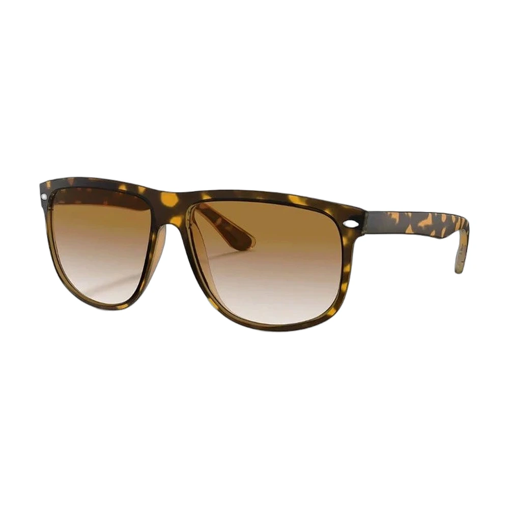 Ray-Ban Tortoise Flat-Top Square Sunglasses - Brown Gradient