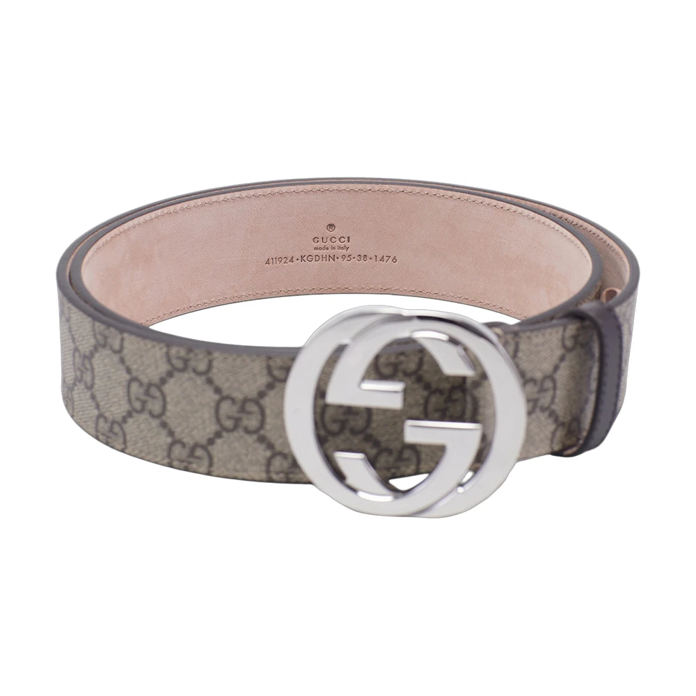 Gucci GG Supreme Interlocking G Buckle Belt