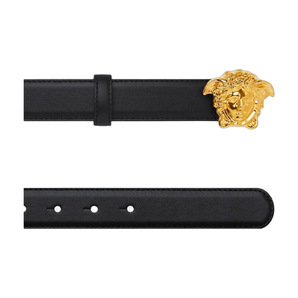 Versace Medusa Leather Belt
