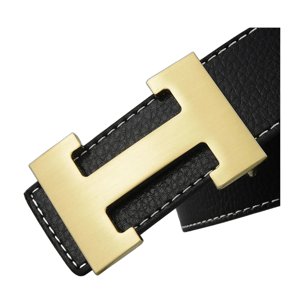 Hermes H Buckle Leather Belt