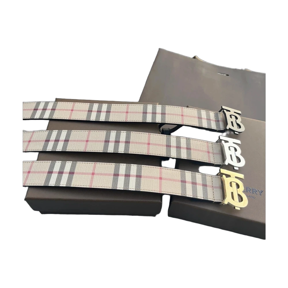 Burberry TB Monogram Vintage Check Belt