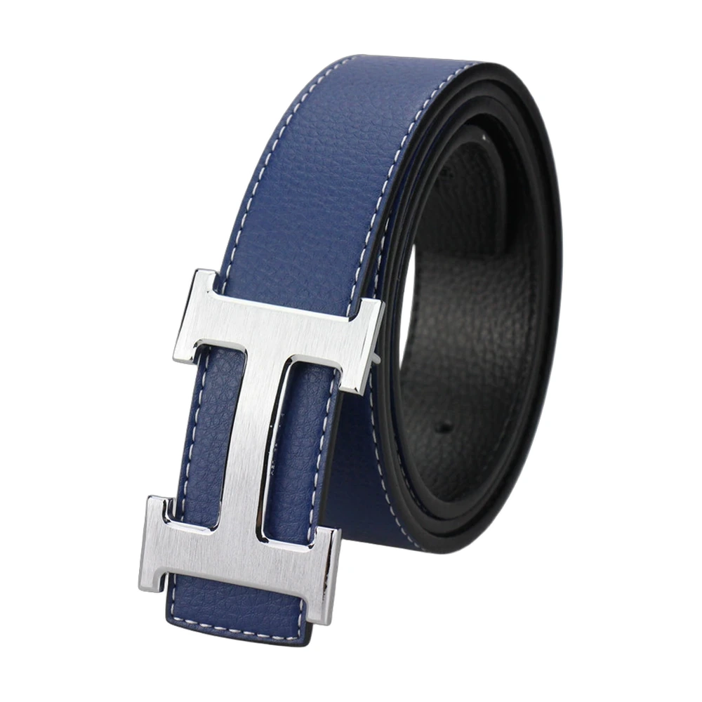 Hermes H Buckle Reversible Leather Belt