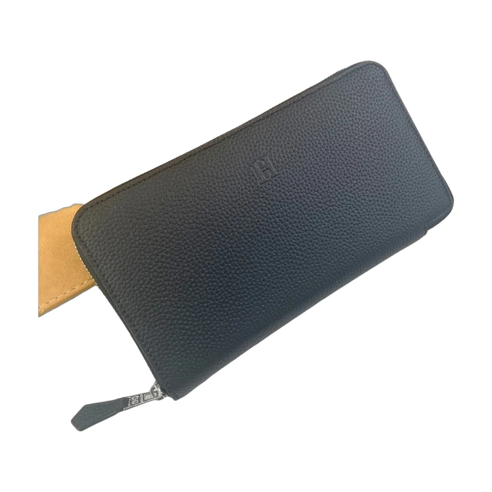 Hermès Azap Zip Wallet Black