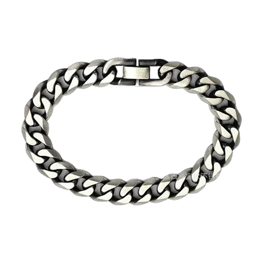 Cuban Link Chain Bracelet - Stainless Steel