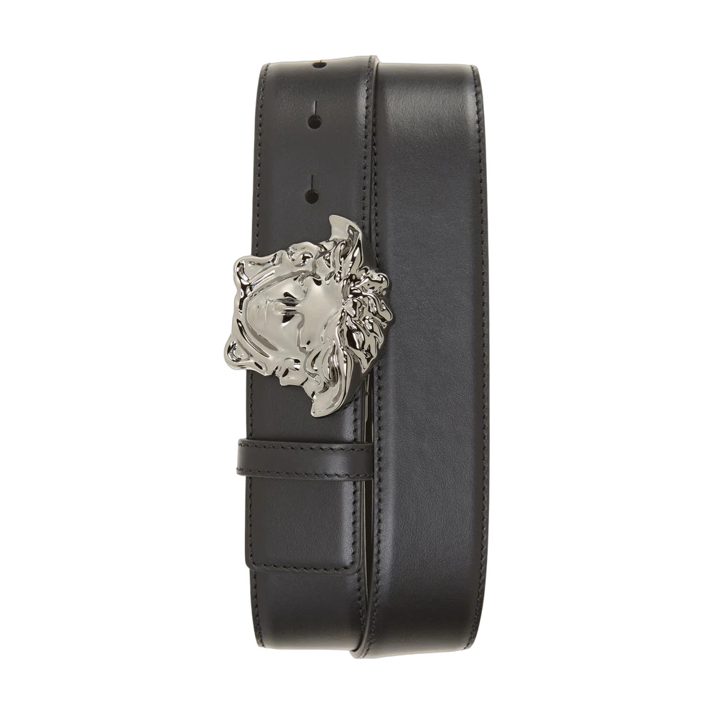 Versace Medusa Head Leather Belt
