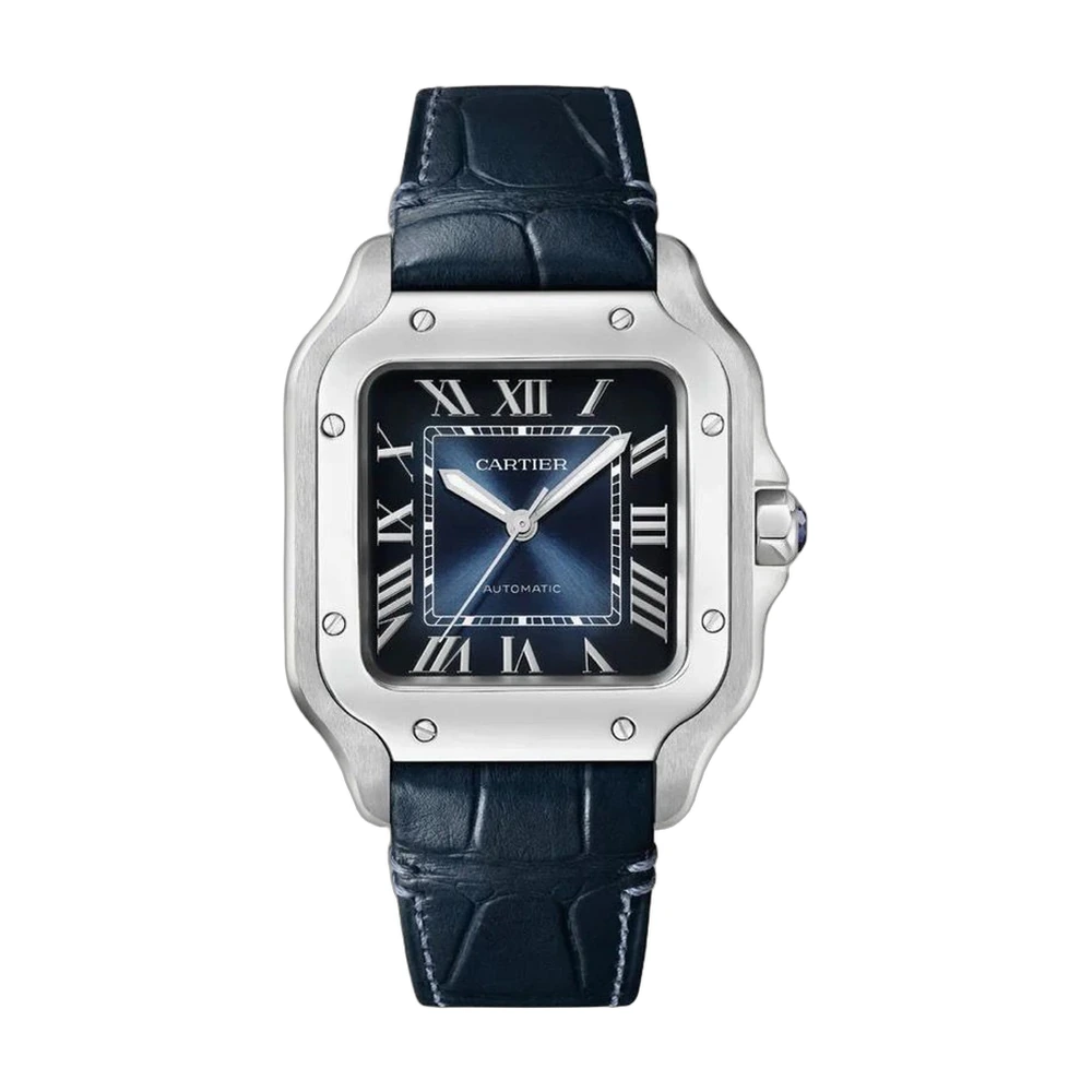 Cartier Santos de Cartier Watch Blue Dial