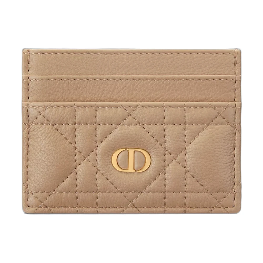 Dior Caro Card Holder Cannage