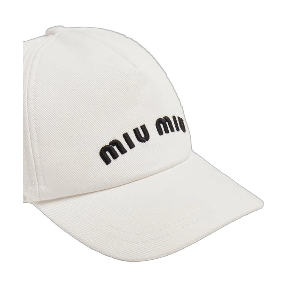 Miu Miu Logo Baseball Cap