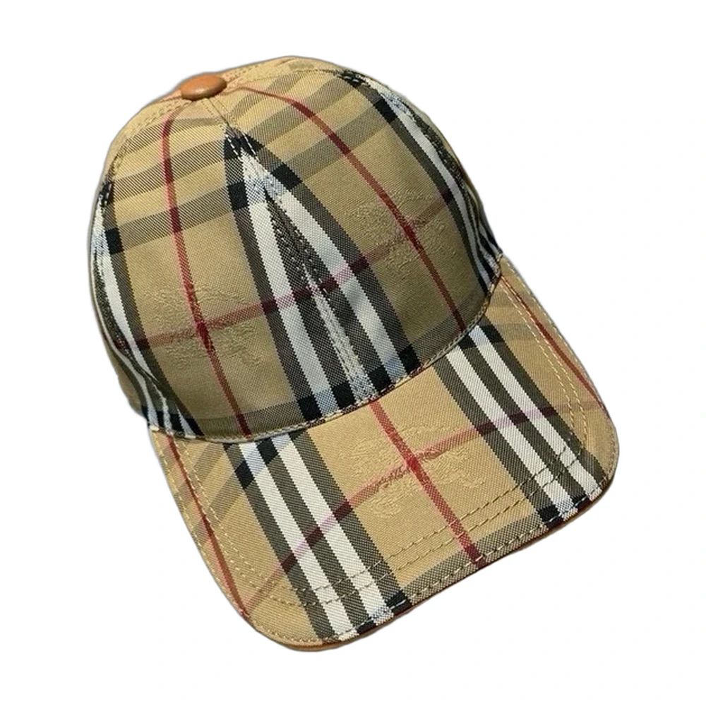 Burberry Vintage Check Baseball Cap Beige
