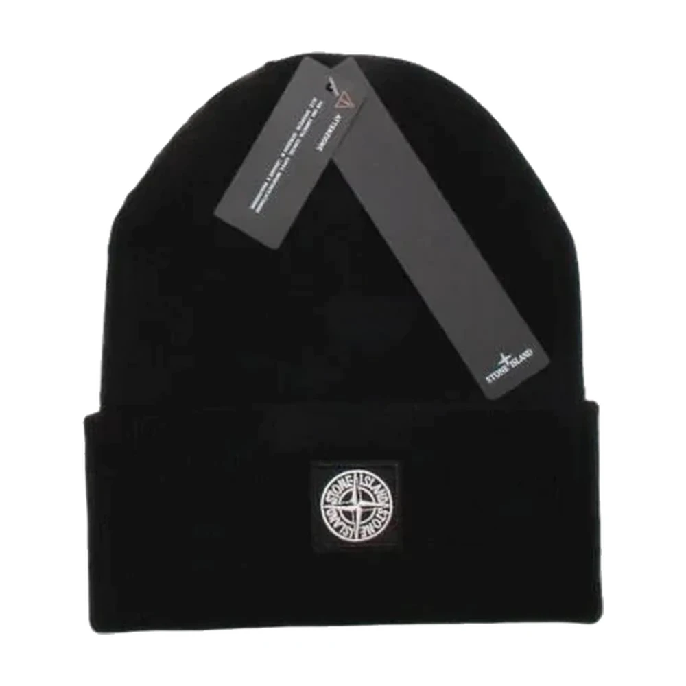 Stone Island Compass Logo Beanie