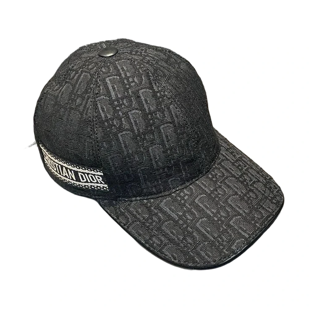 Dior Oblique Baseball Cap Black