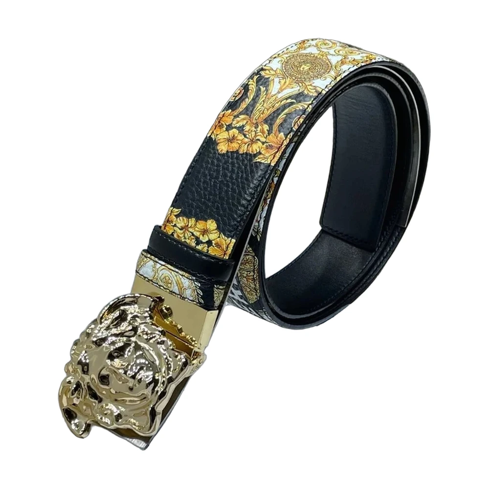 Versace Medusa Baroque Buckle Belt