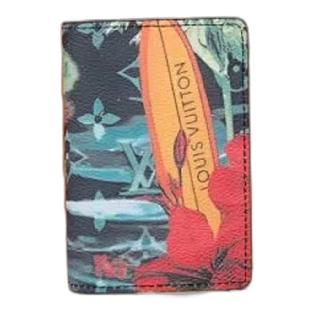 Louis Vuitton Card Holder Floral Print