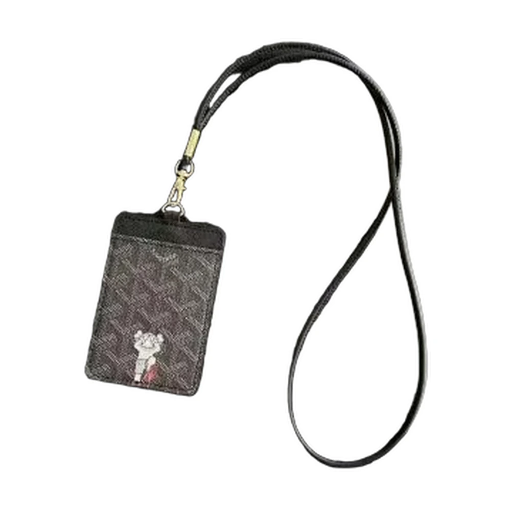 Goyard Designer Lanyard ID Card Holder