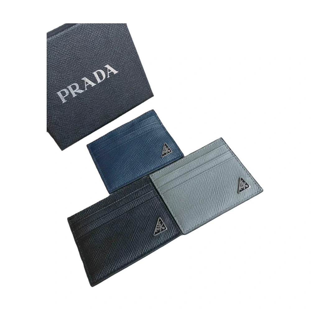 Prada Saffiano Leather Card Holder