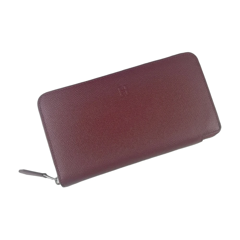 Hermès Azap Zip Wallet Navy