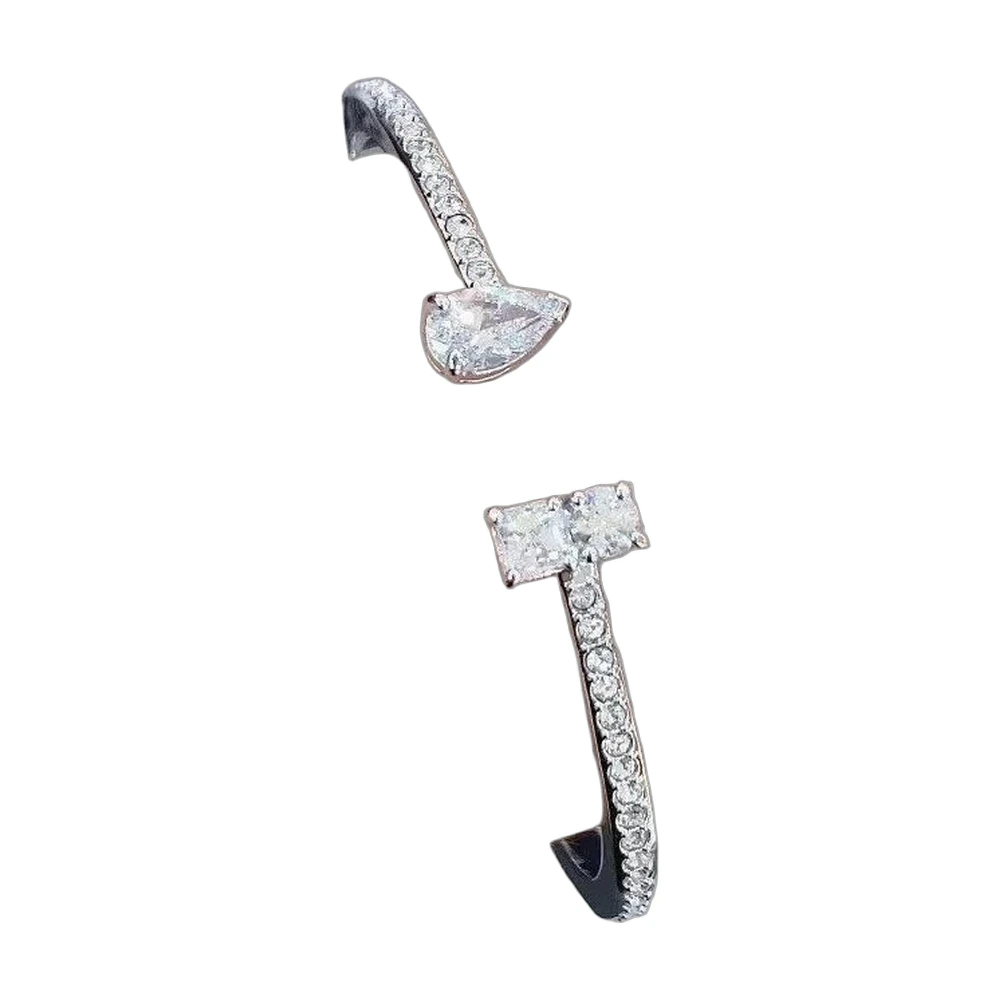 Swarovski Mesmera Crystal Open Cuff Earrings